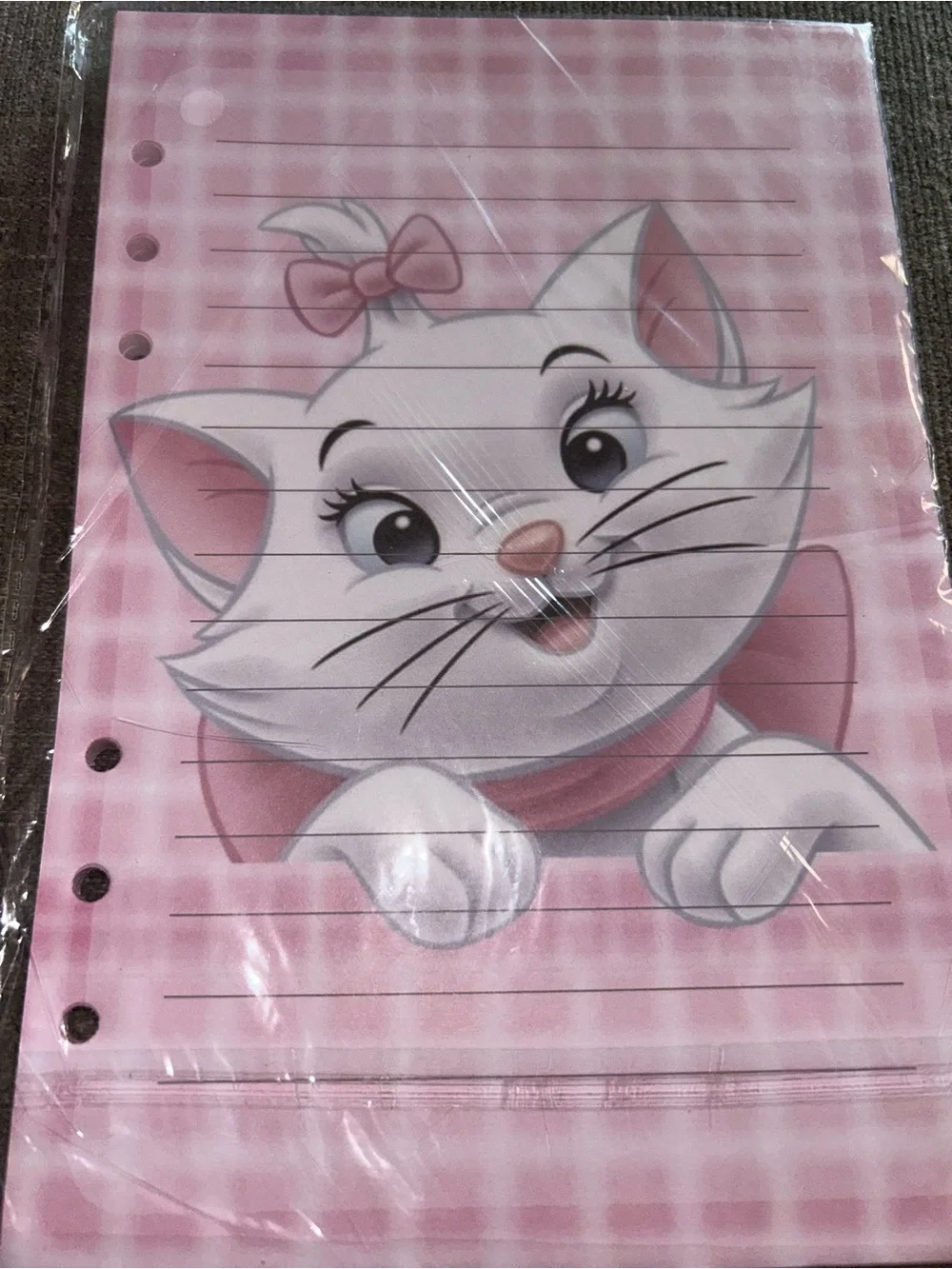 Marie Cat A5 Binder /IPAD bag/Paper